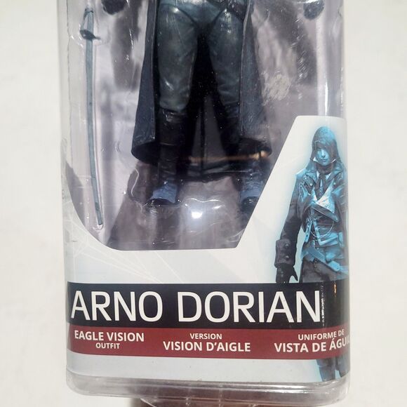 NEW Assassin's Creed EAGLE Eye Vision Arno Dorian Action Rare Figure 2015 NIB - Picture 2 of 12